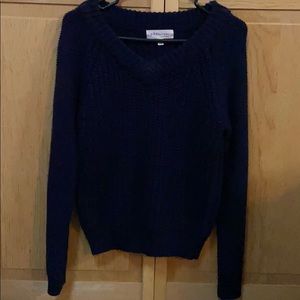 philosophy navy blue sweater